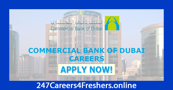 Commercial Bank of Dubai Careers