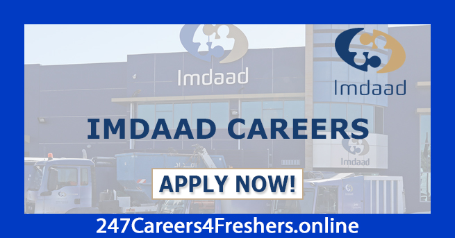 Imdaad Careers Imdaad Careers